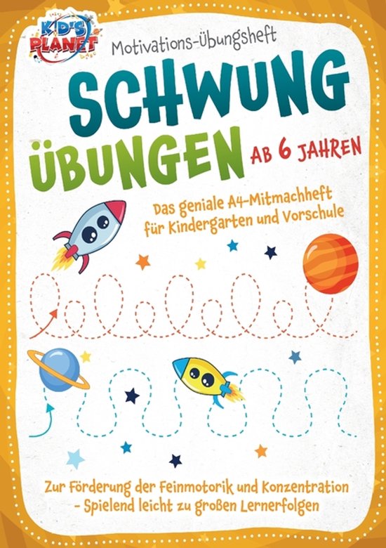Motivations-Übungsheft! Schwungübungen ab 6 Jahren - cover