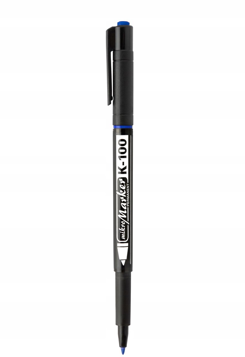 Kamet K-100 Permanente Marker Blauw 0.8-1.2mm