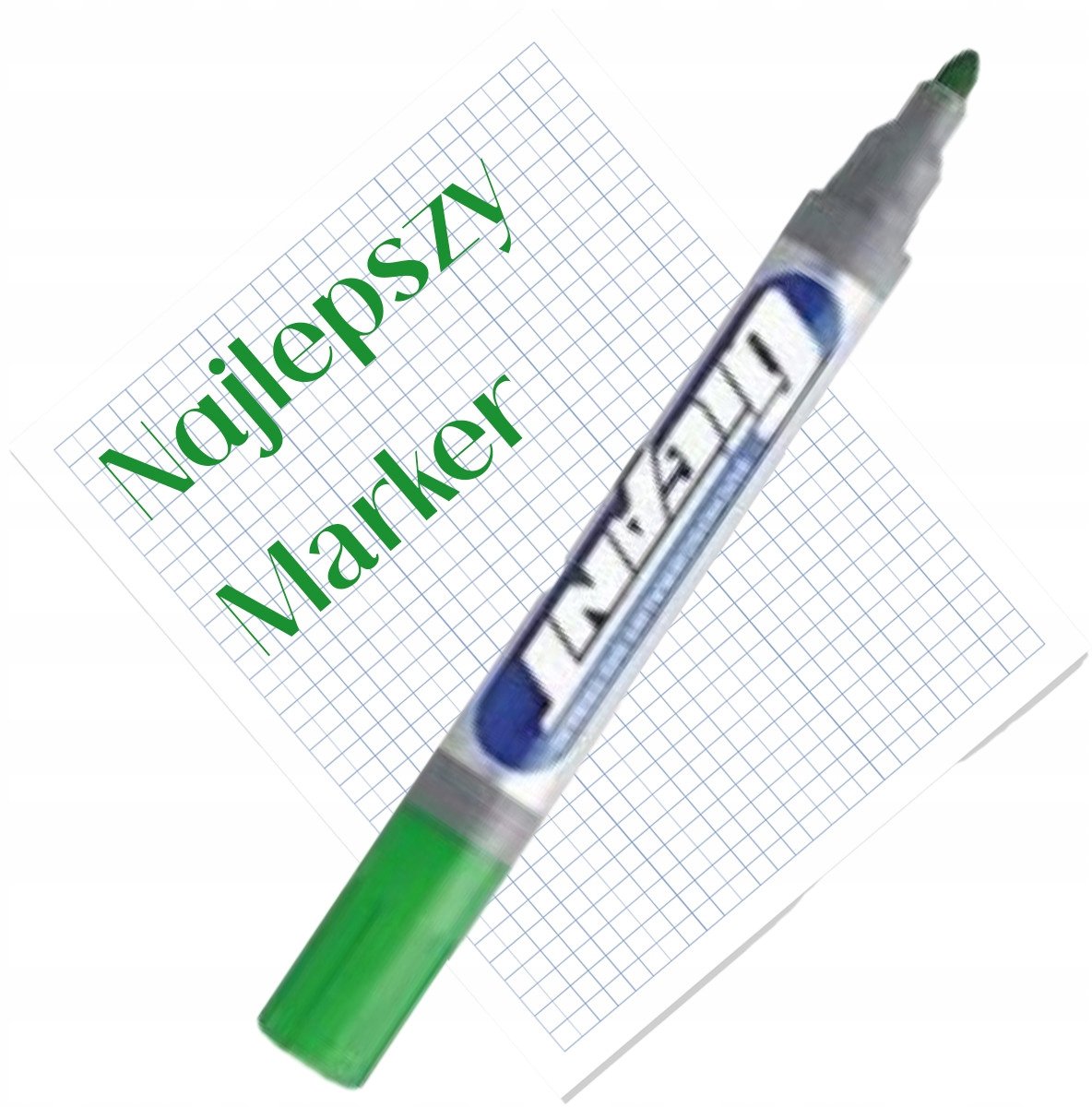 Groene Whiteboard Stift - Vervaagvrij en Makkelijk Uitwisbaar
