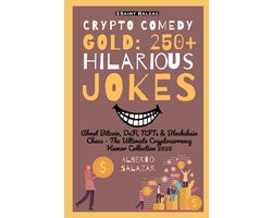 Omslag van The Funniest Crypto Jokes Ever- Crypto Comedy Gold
