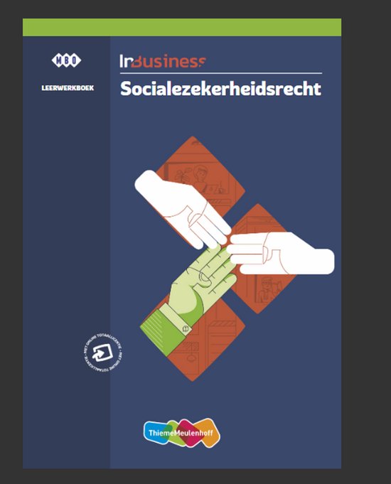 InBusiness Specialist Sociale zekerheidsrecht leerwerkboek + ... - cover