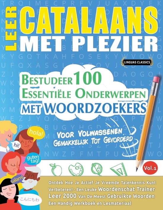 Leer Catalaans Met Plezier - Voor Volwassenen - cover