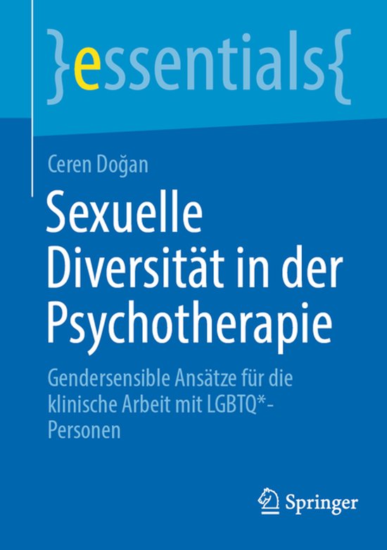 essentials- Sexuelle Diversität in der Psychotherapie - cover