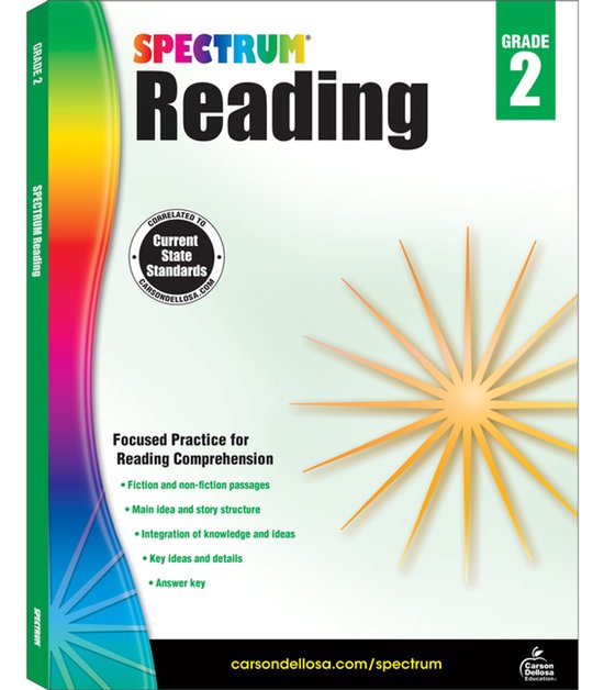 Spectrum Reading Workbook, Grade 2