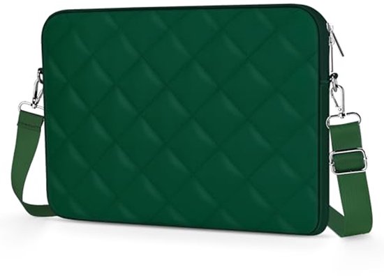 CURMIO Craft opbergtas op wielen met gewatteerde laptophoes, rollende plakboektas voor plakboekbenodigdheden, papier, albums, stickers, zwart (alleen tas