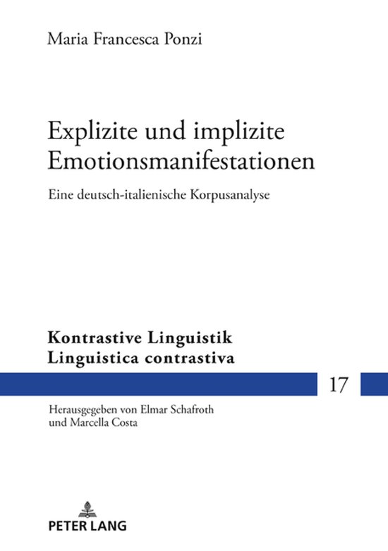 Kontrastive Linguistik / Linguistica Contrastiva- Explizite  ... - cover