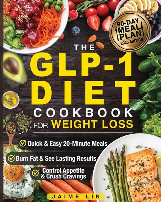 The GLP-1 Diet Cookbook For Weight Loss - cover