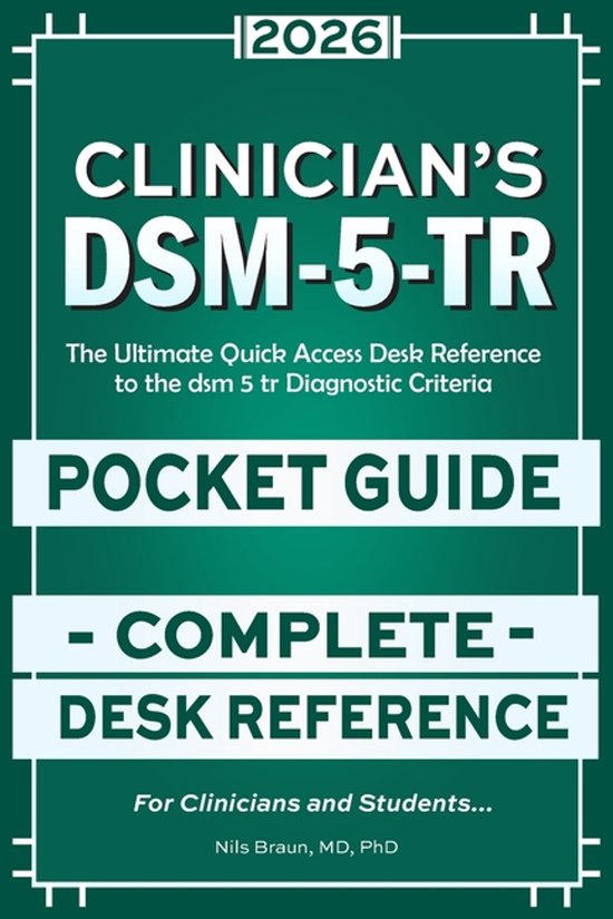 DSM-5-Tr Clinician's Pocket Guide - cover