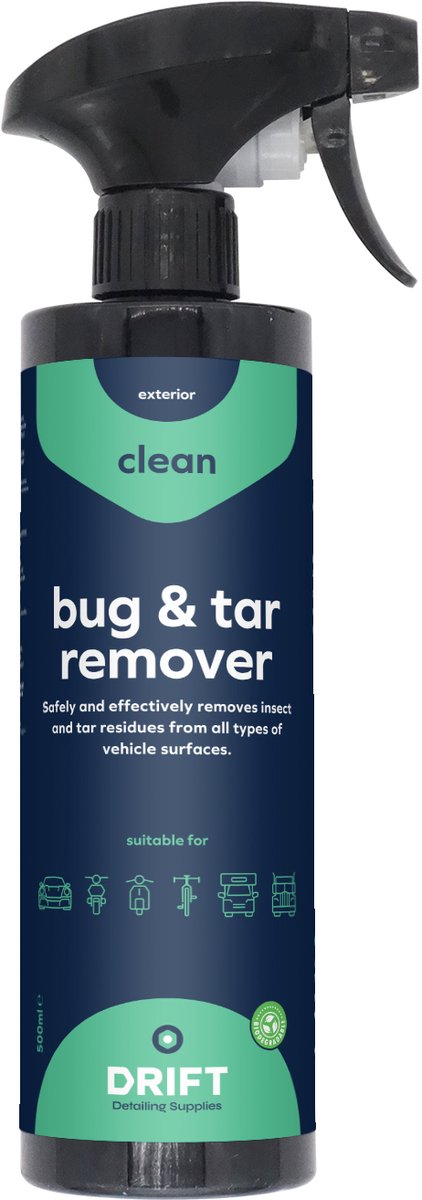 Insecten- & Teerverwijderaar - Bug & Tar Remover - Insectenspray - Voor Auto & Motor - 500 ML
