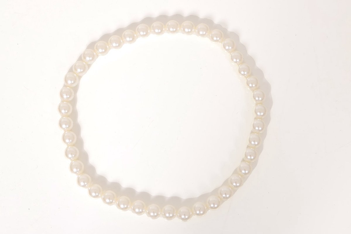 Parelketting met grote parels - Roaring 20's - carnaval