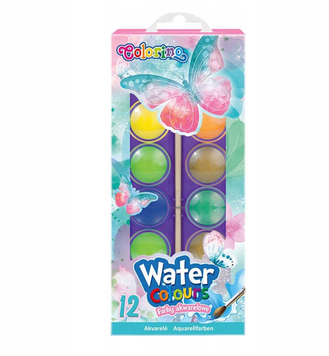 Colorino Aquarelverf 12 Kleuren Dromen