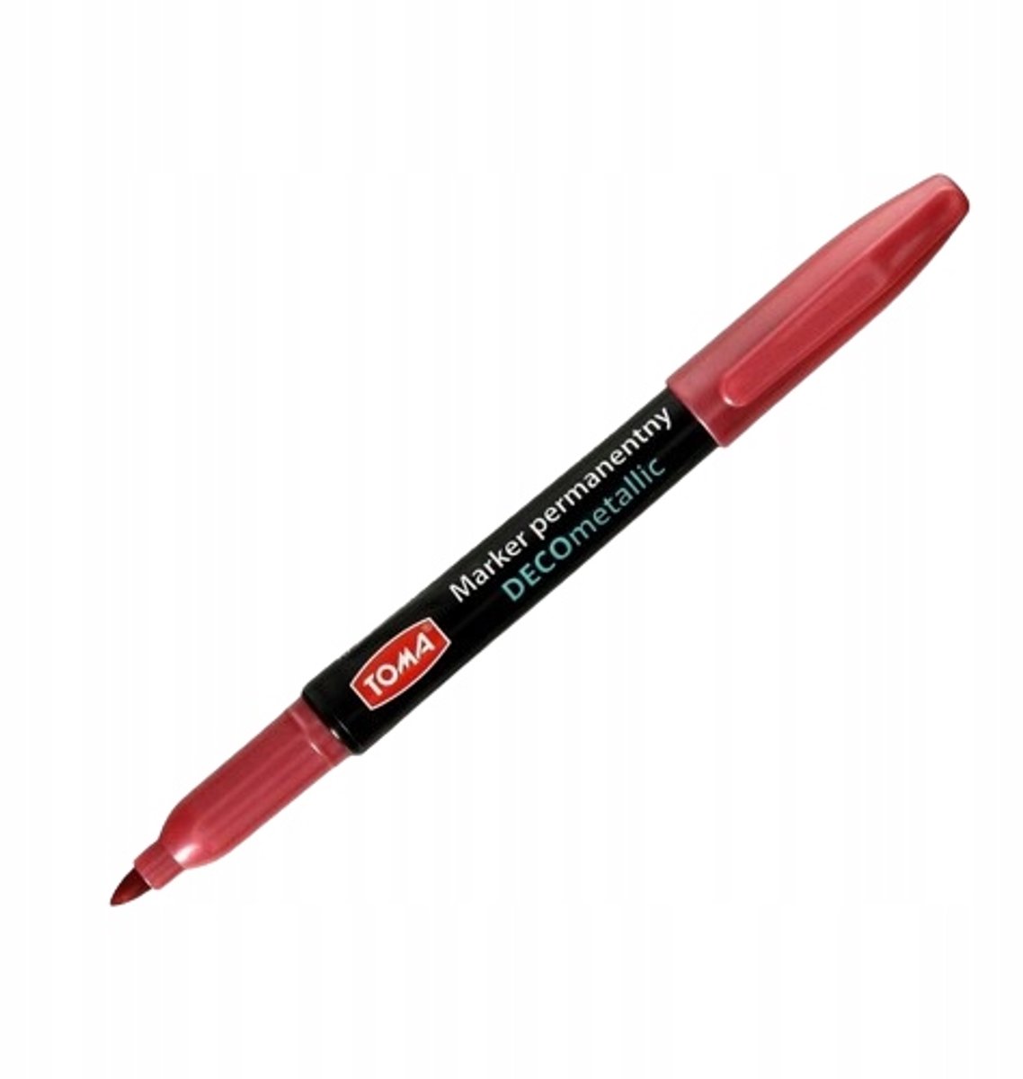 Toma Permanente Marker Rood Metaal 1.0mm - Waterdicht