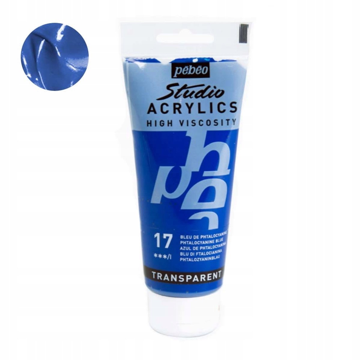 Pebeo Studio Acrylverf 100ml - Ftaalblauw 17