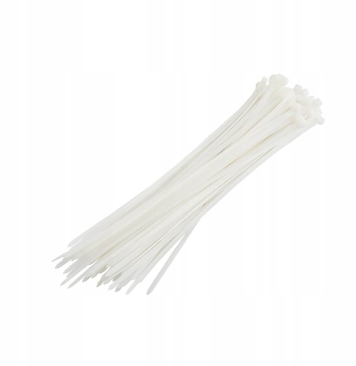 Witte Kabelbinders 7,2x500mm - 50 Stuks