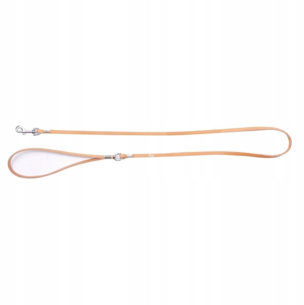 Dingo Classic Leren Hondensnoer 0,6 x 125 cm Natuurlijk