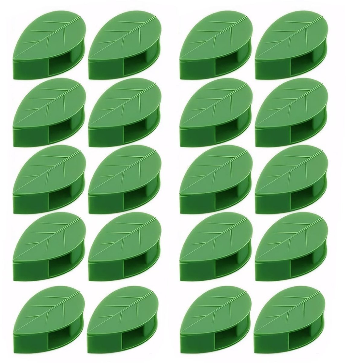 EXCITAT Groene plantenhouder - Plantenstandaard - Duurzaam - Ruimtebesparend - Geschikt voor kleine en middelgrote planten - 50 stuks