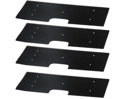 4 x Filterdroger - droger - Geschik voor GE Profile WH01X35719 -Spons filter- Herbruikbaar（ 41x15x0.5CM）