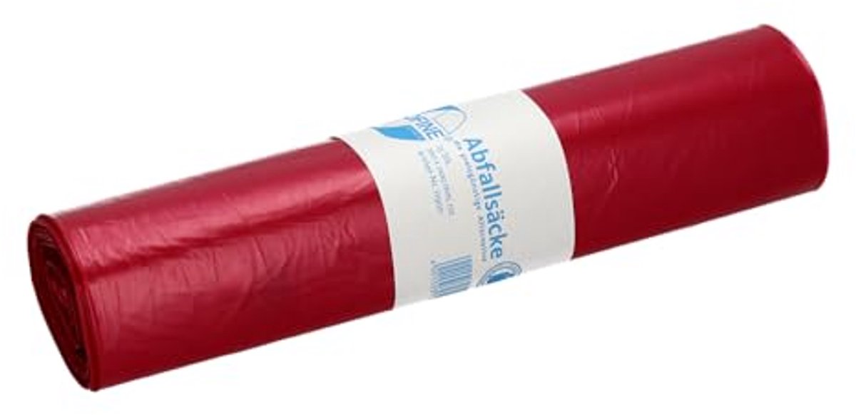 Rode Afvalzakken 120 L - 25 Stuks