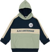 Ajax-hooded sweater groen blauw peuter