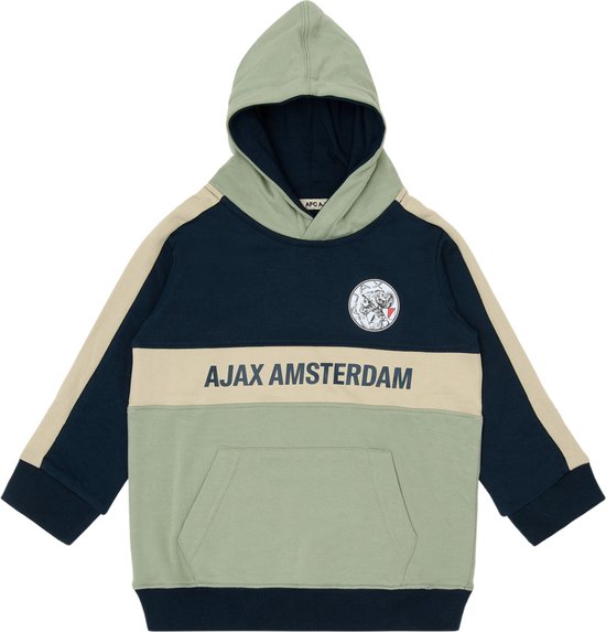 Pull à capuche Ajax vert et bleu pour tout-petit