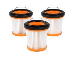 3x Filter geschikt voor Shark WV200, WV200EU, WV201, WV205, WV220 Kruimelzuiger