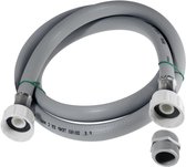 Rallonge de tuyau d'alimentation Dparts 1,5 m - avec pièce de raccord - rallonge de tuyau pour lave-linge et lave-vaisselle - 3/4" - 1,5 mètres - 150 cm - kit de rallonge de tuyau d'alimentation