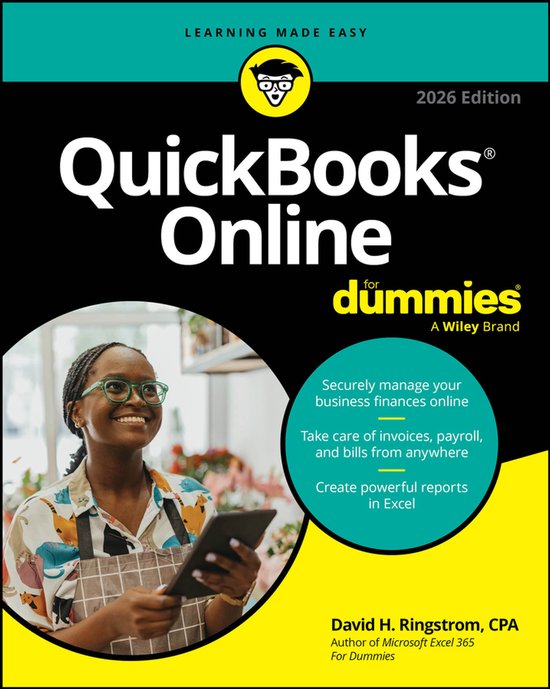 QuickBooks Online For Dummies, 2026 Edition - cover
