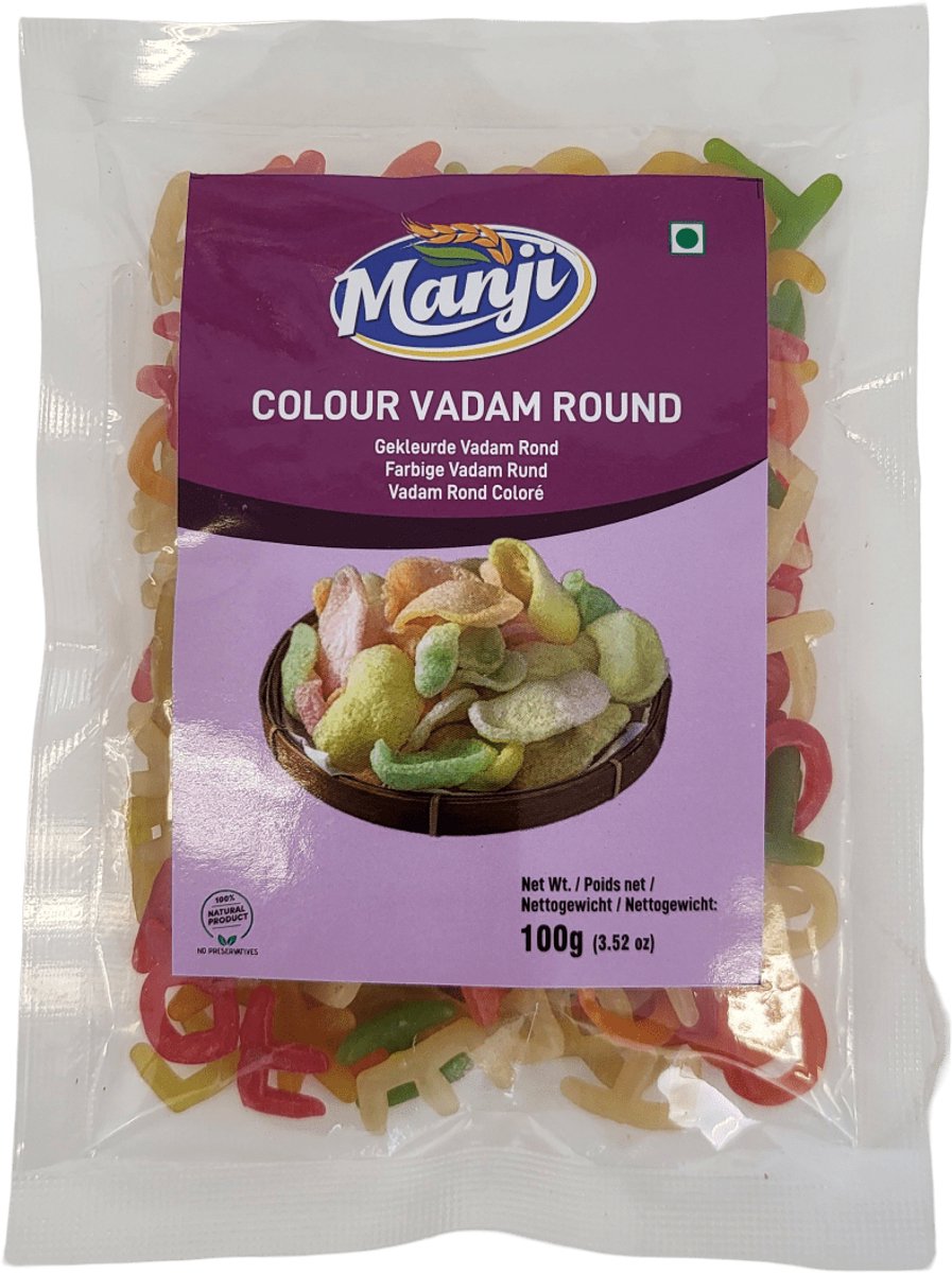 Manji - Colour Vadam Round - 3x 100 g
