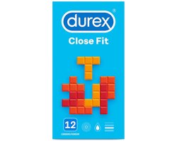 Durex Condooms Close Fit – 12 stuks | Nauwsluitende pasvorm voor extra comfort en veiligheid