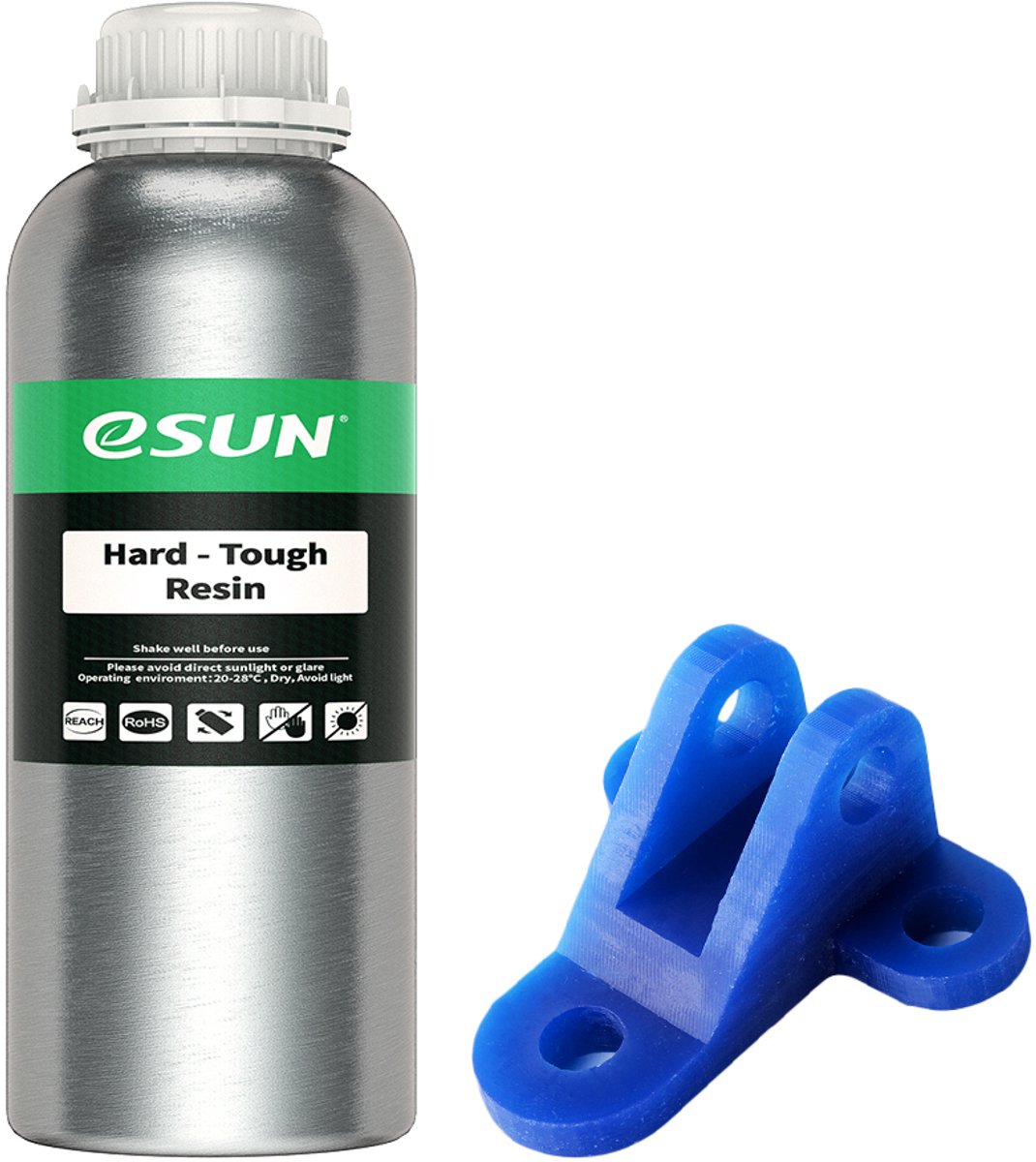 eSun - eResin Hard-Tough Resin, Blue - 1kg