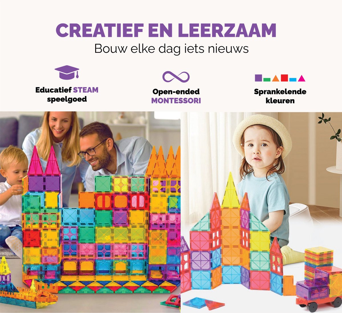 Magformers Magic Space Set, 55dlg. online kopen Speelgoed