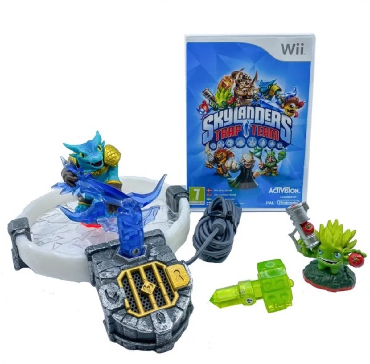 Pack Démarrage Skylanders Trap Team Sur Wii – Complet En Français – Figurines Incluses