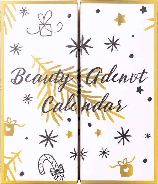 Adventskalender 2025 Make Up Beauty Dames - 24 verrassingen - Make-up Cadeaupakket - Adventkalender Volwassenen - Kerstcadeau - Kerstpakket vrouw, meisjes - Sinterklaas cadeautjes