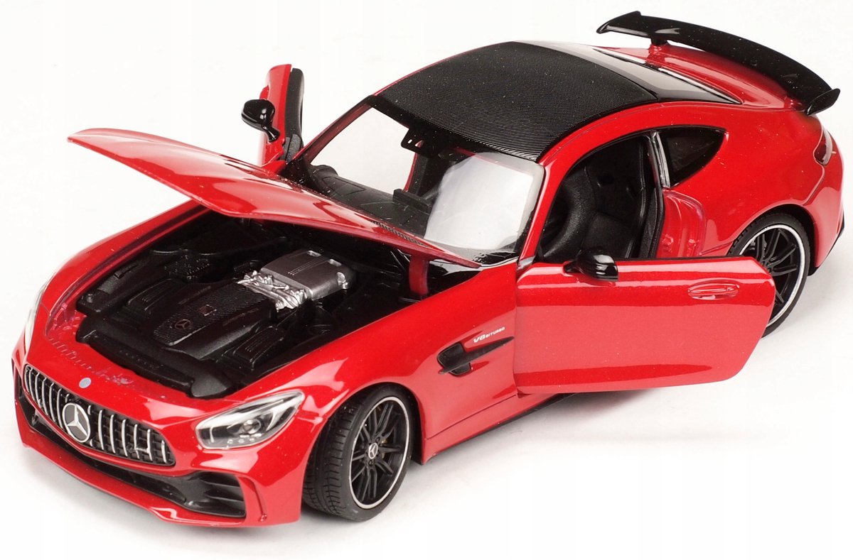 Welly Mercedes AMG GT R Metaal Modelauto 19 cm - Schaal 1:24