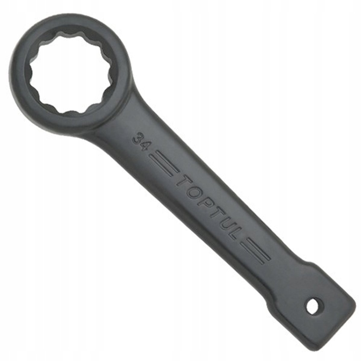 TOPTUL Ringsleutel 24mm CR-MO - Slagvast, voor krappe ruimte