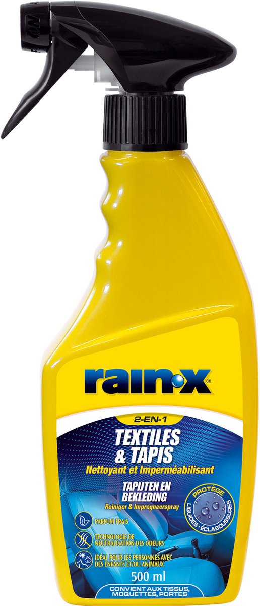 Rain-X Reiniger & Beschermer - Voor Tapijten en Bekleding - 2-in-1 reiniger - 500ml