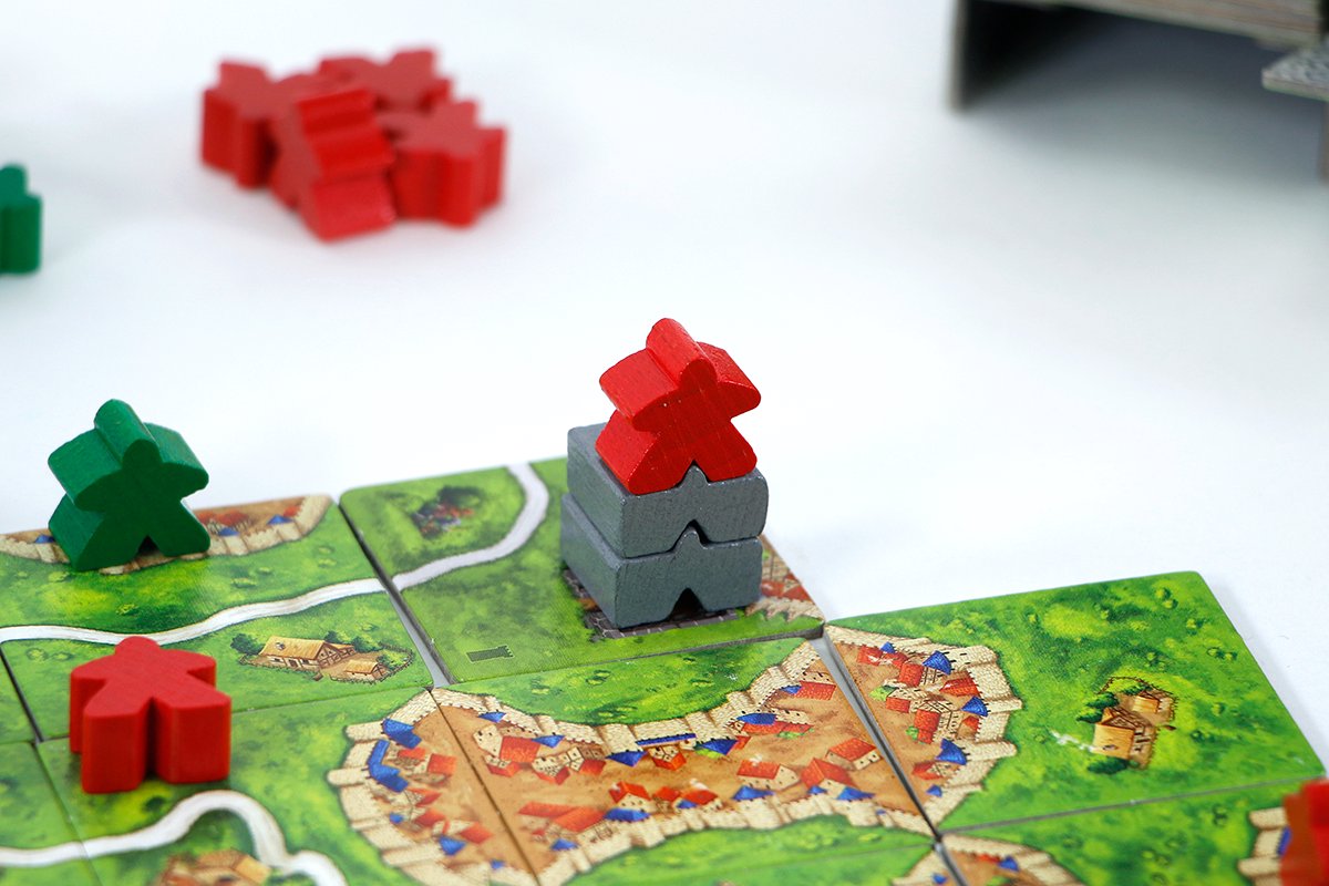 999 Games - Carcassonne: Torens & Dieven - Uitbreiding 4 - Nieuwe Versie - NL - EN — afbeelding 3