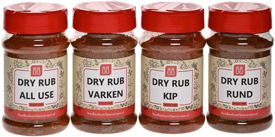 Van Beekum Specerijen - Dry Rub Pakket - 1 stuk