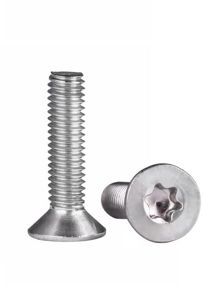 Provento - Torx schroeven set M3 x 8 mm (100 stuks) voor machineschroeven