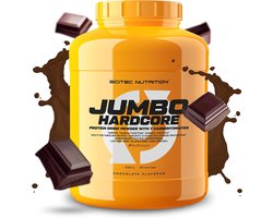 Scitec Nutrition® - Jumbo Hardcore (3060 gram - Chocolate) - Chocolade - 20 eiwitshakes - Weight Gainer - Mass Gainer - Proteine poeder - Protein powder - Gewichtstoename - Spiermassa vergroten