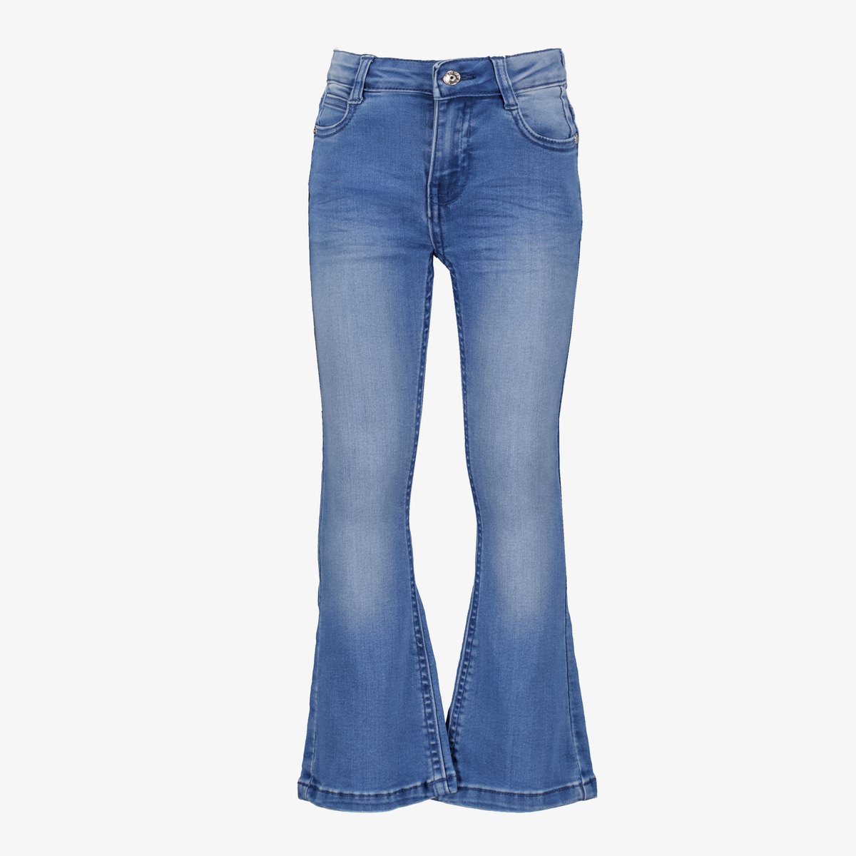 Twoday meisjes flared jeans medium blauw - Maat 92