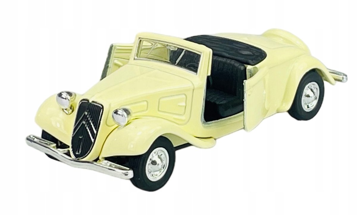 Welly Old Timer 1939 Citroën 11B Traction Avant Cabrio Beige 1:34