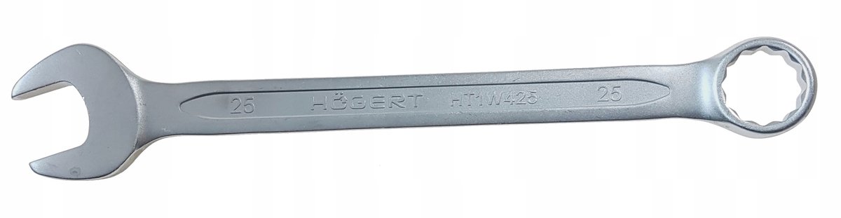 Hoegert Ring- en dopsleutel CrV-staal 25 mm DIN 3113