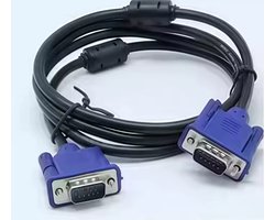 New Age Devi - VGA Kabel - Goede Kwaliteit - VGA D-Sub naar VGA D-Sub Male - 15m Lengte