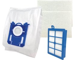 20 PARTS4® Stofzuigerzakken + HEPA & motorfilters geschikt voor Philips PerformerPro / Performer Expert | Complete set met 20 stofzuigerzakken, HEPA H12 filter en 2 motorfilters