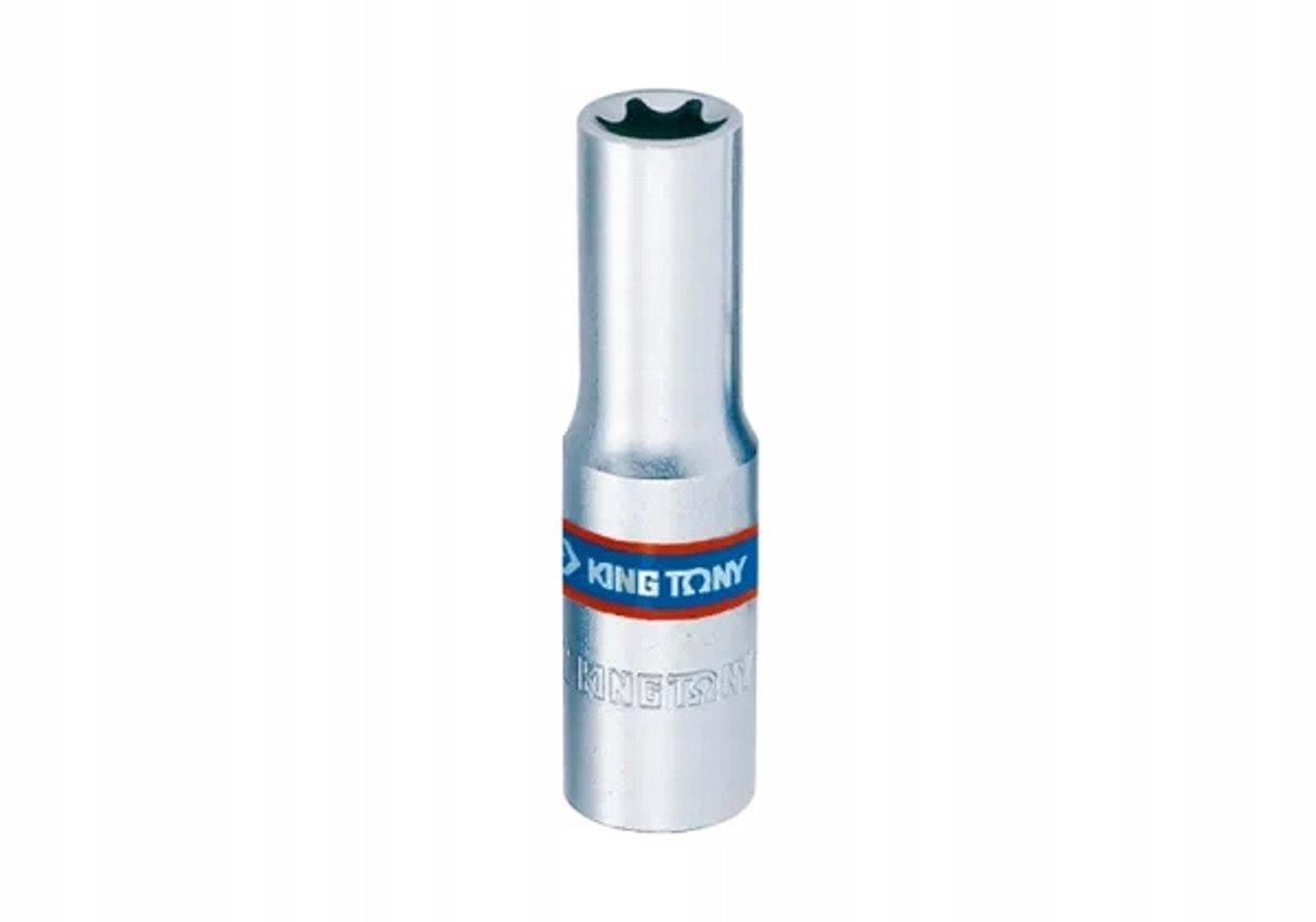 King Tony E-Torx Dopelling 3/8" E10 x 63mm Cr-V