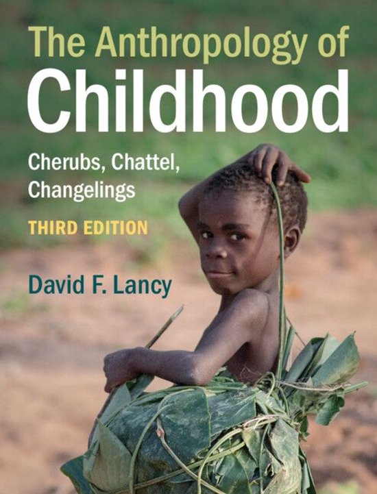 The Anthropology of Childhood - cover