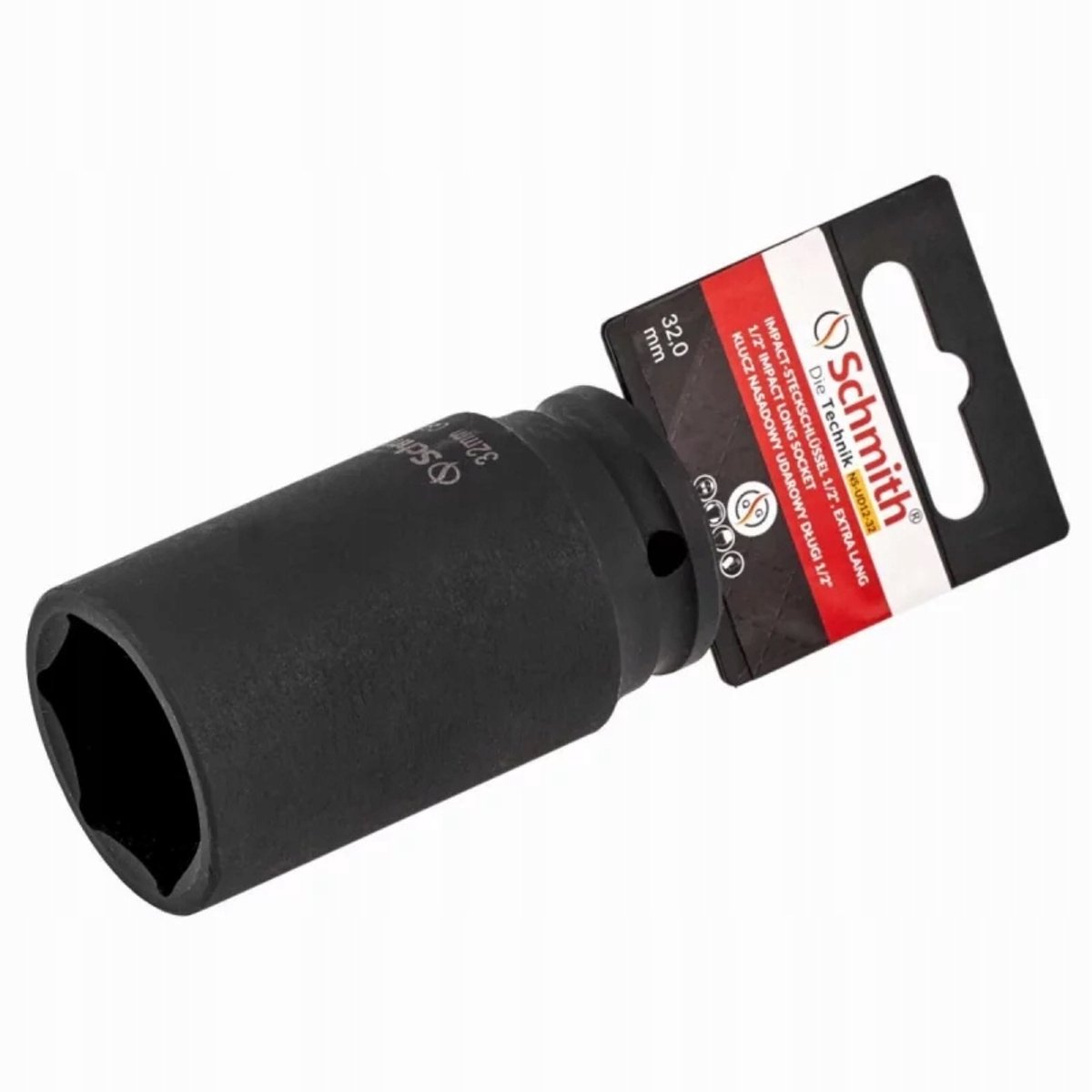 Schmith 1/2" lange hamer 18 mm chroom-molybdeen staal