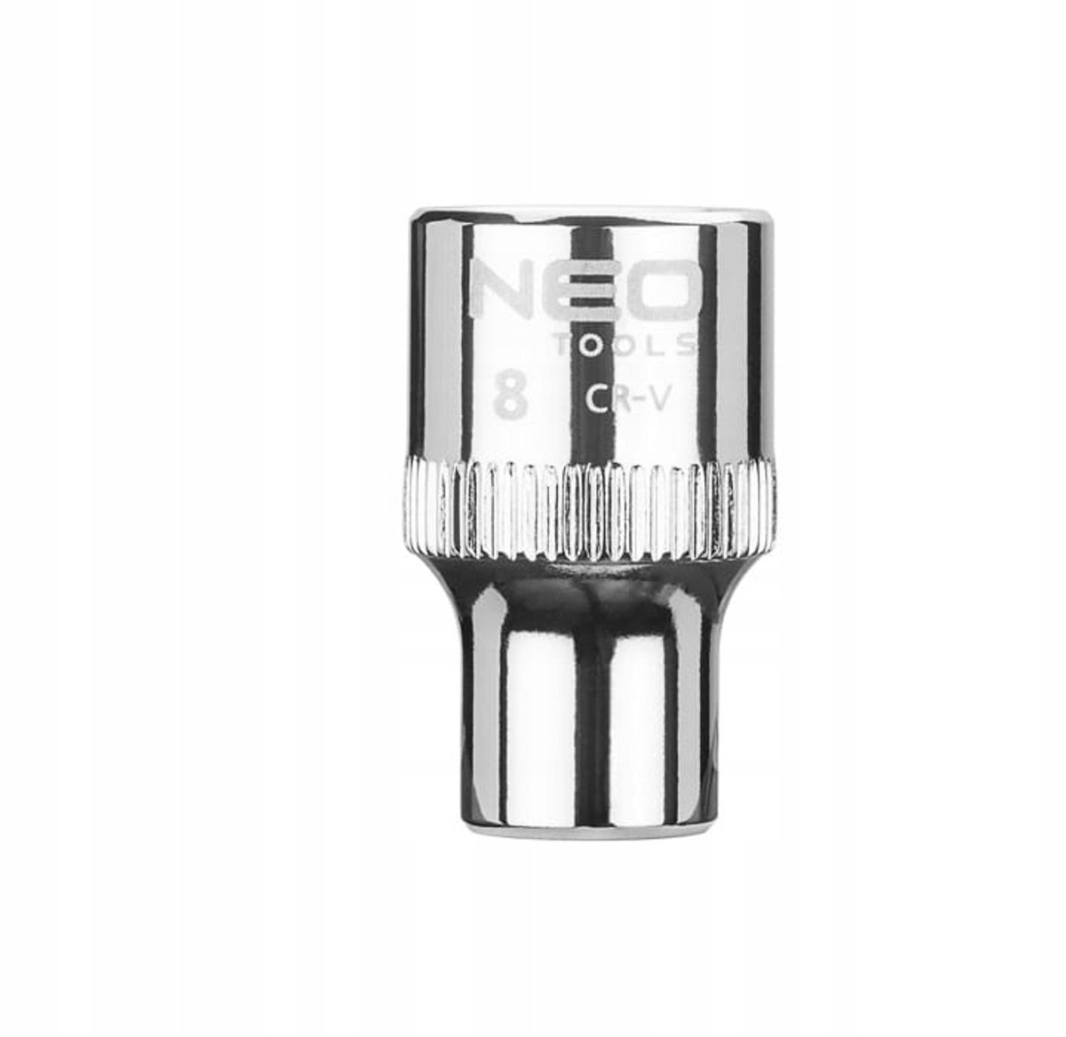 Dopsleutel 3/8" 8 mm zeskant chroom-vanadiumstaal