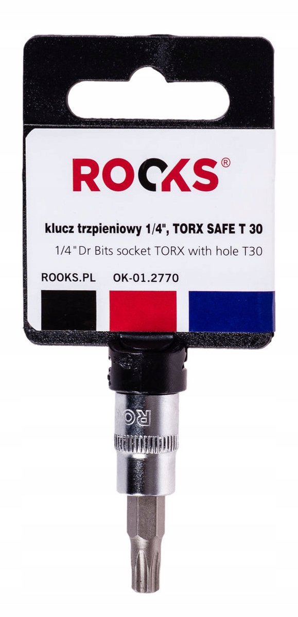 ROOKS Torx Veilig Dop 1/4" T30 OK-01.2770